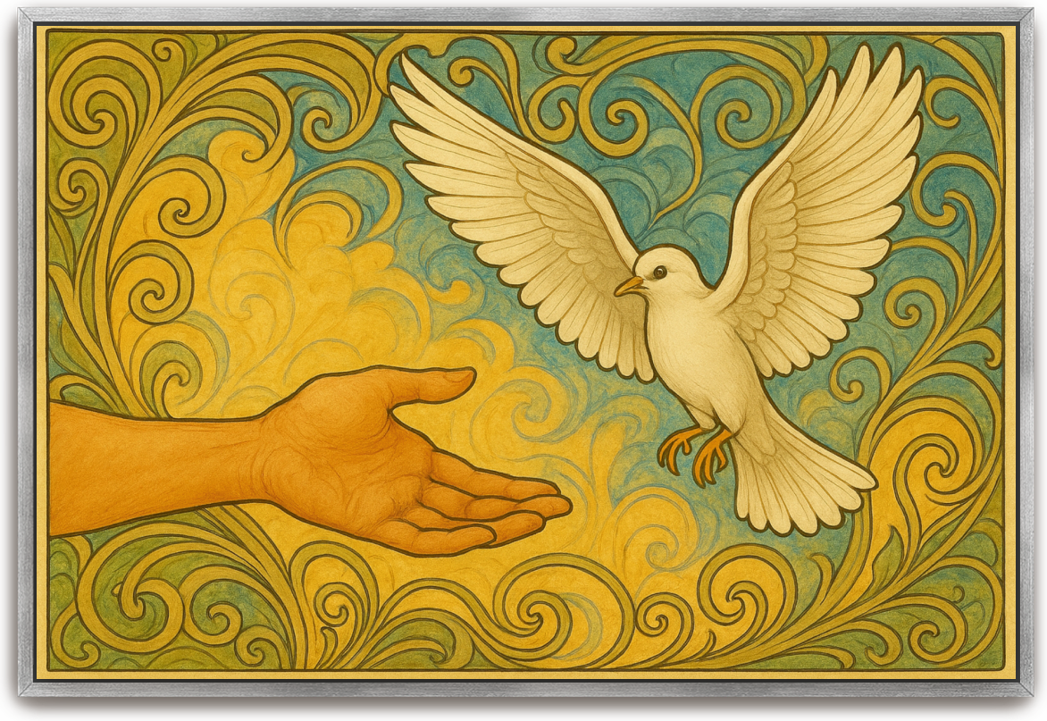 The Return - Art Nouveau - Scriptures Illustrated