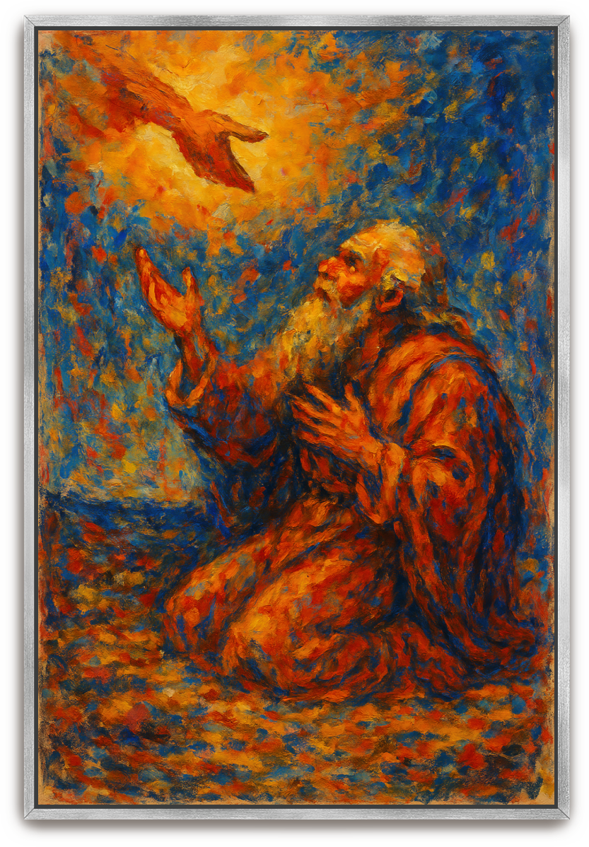 Abraham's Covenant - Abstract Expressionism - Scriptures Illustrated