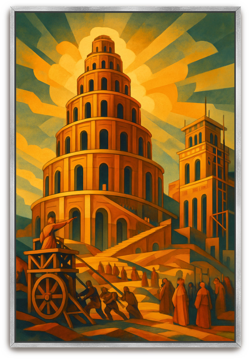 Babel - Art Deco - Scriptures Illustrated