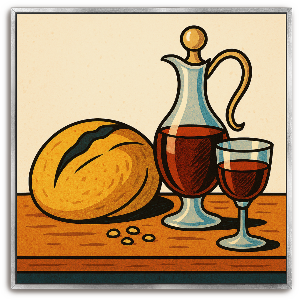 Communion Table - Illustration - Scriptures Illustrated