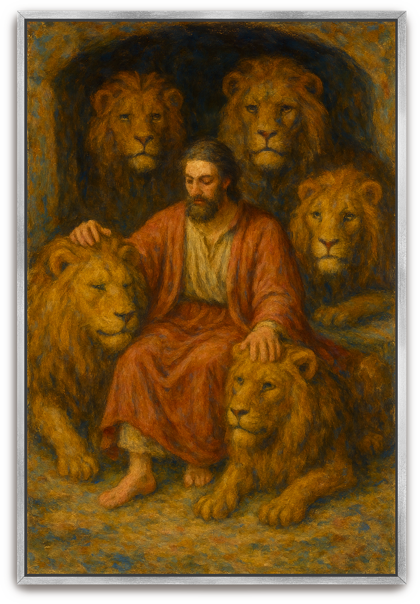 Daniel in the Den - Impressionism - Scriptures Illustrated
