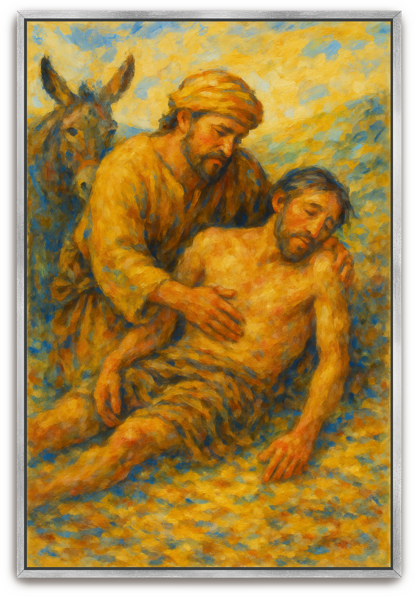 Good Samaritan - Impressionism - Scriptures Illustrated