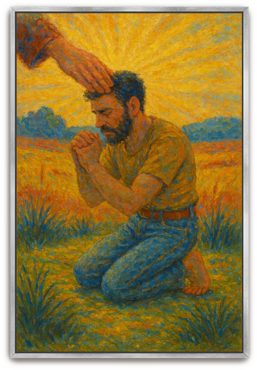 Humbled Prayer - Impressionism - Scriptures Illustrated