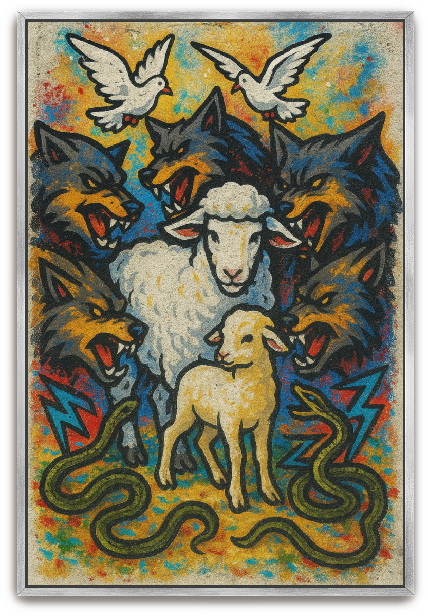 In the Midst - Street Art - Scriptures Illustrated