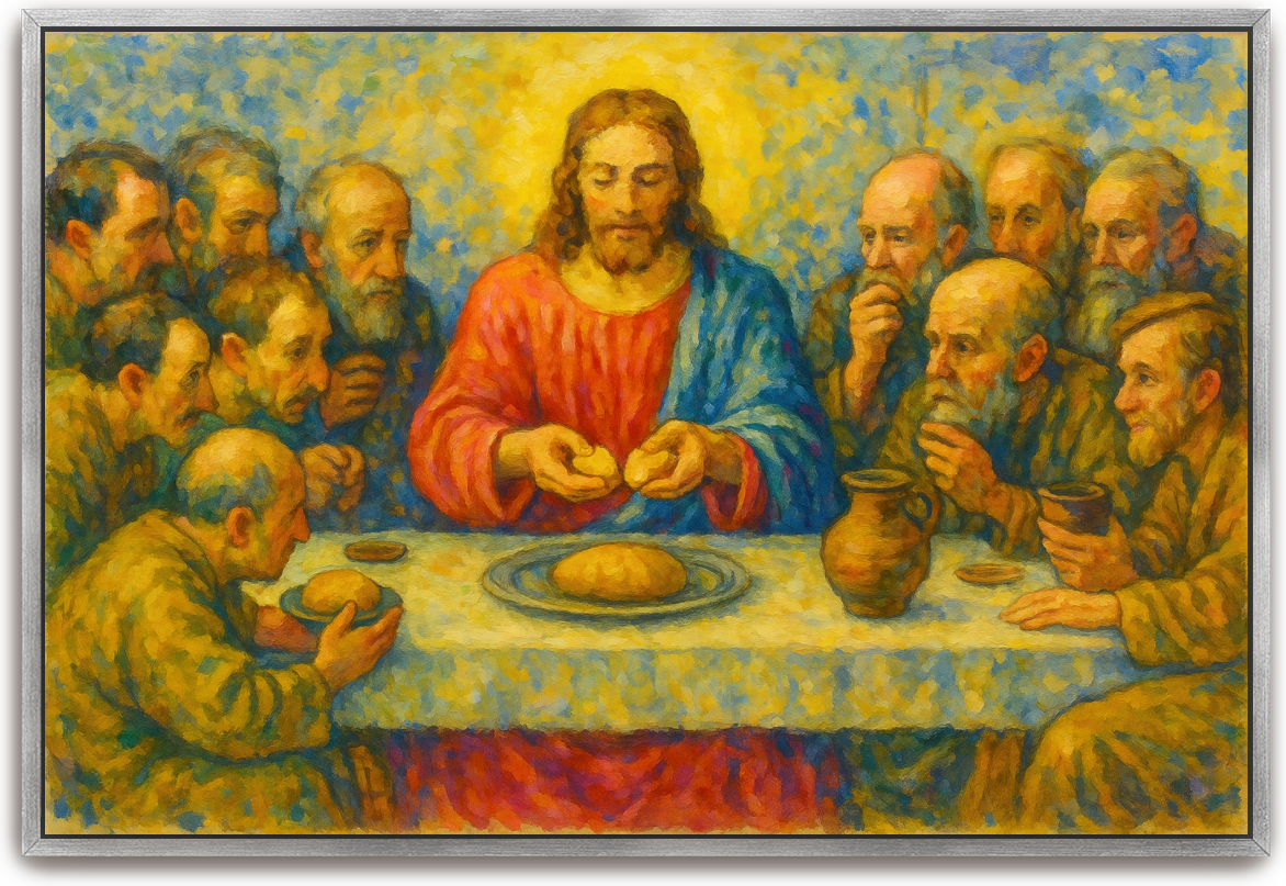 Last Supper - Impressionism - Scriptures Illustrated