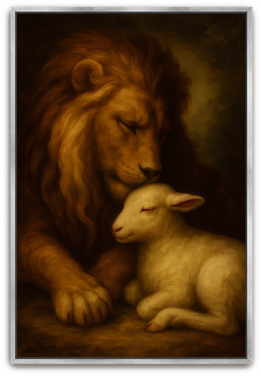 Lion and Lamb - Baroque - Scriptures Illustrated