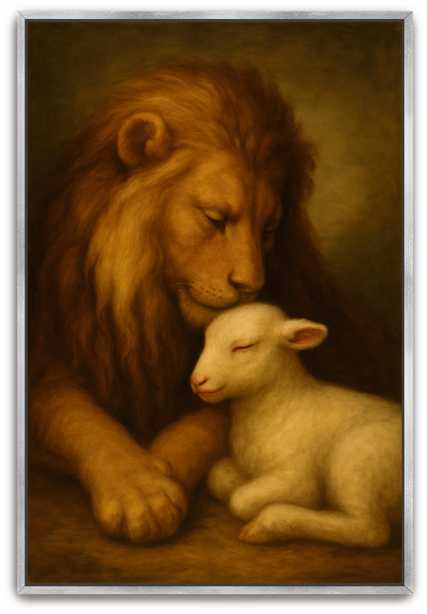 Lion and Lamb - Renaissance - Scriptures Illustrated