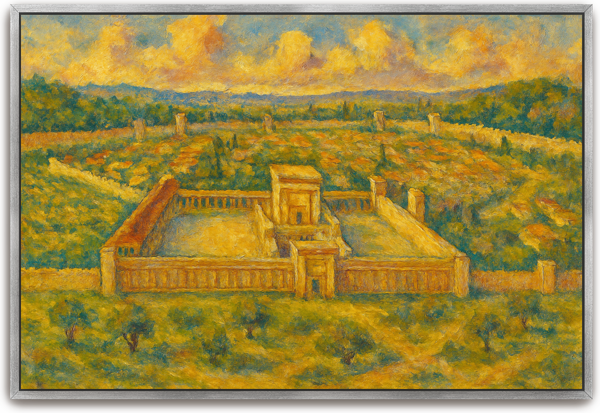 O, Jerusalem - Impressionism - Scriptures Illustrated