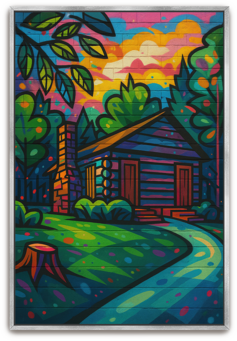 Red River Meeting House - Street Art 3 - Scriptures Illustrated