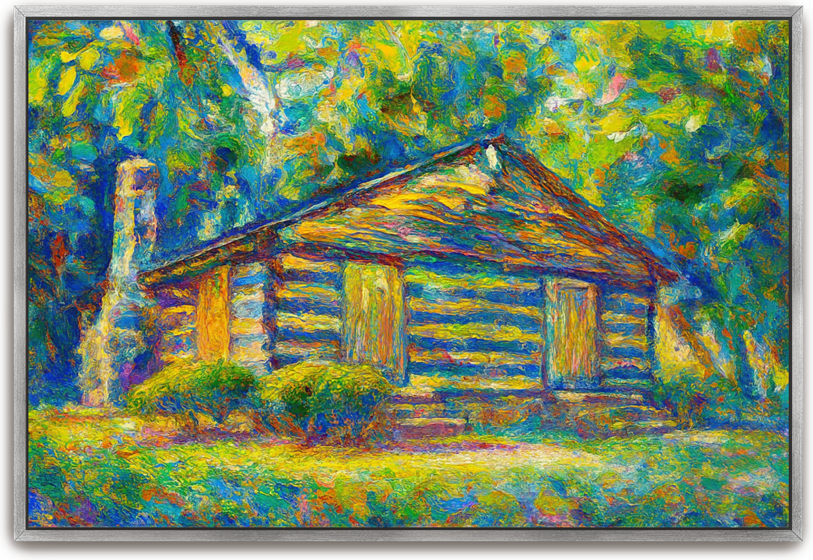 Red River Meeting House - Abstract Expressionism 2 - Scriptures Illustrated