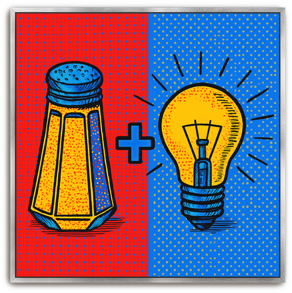 Salt + Light - Pop Art - Scriptures Illustrated