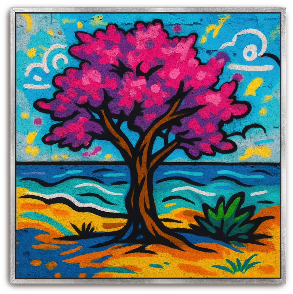 Tamarisk Tree - Street Art - Scriptures Illustrated