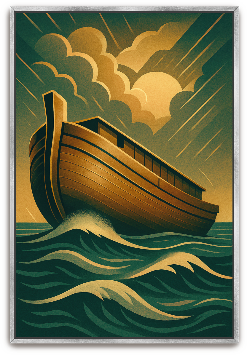 The Ark - Art Deco - Scriptures Illustrated