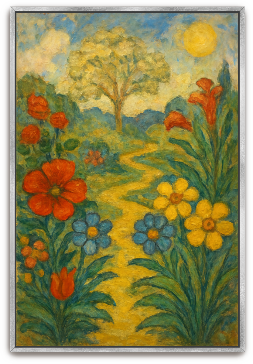 The Garden - Impressionism - Scriptures Illustrated