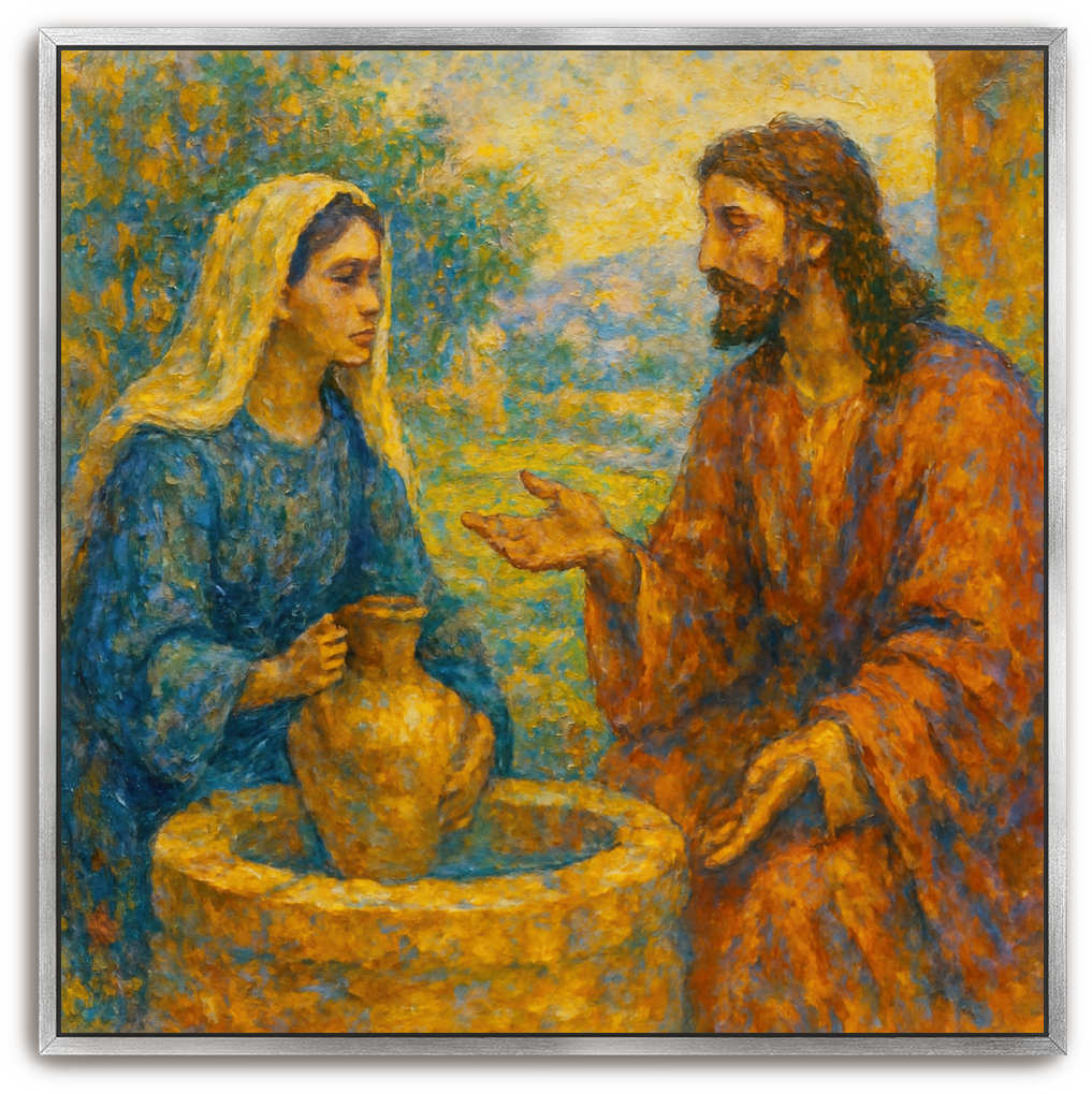 Well Encounter - Impressionism - Scriptures Illustrated