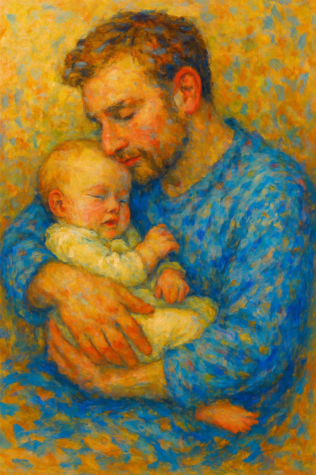 A Father's Joy - Impressionism - Scriptures Illustrated