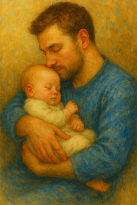 A Father's Joy - Romanticism