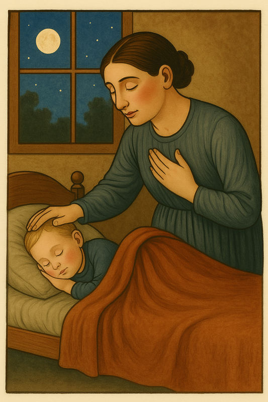 A Mother's Prayer - Illustration