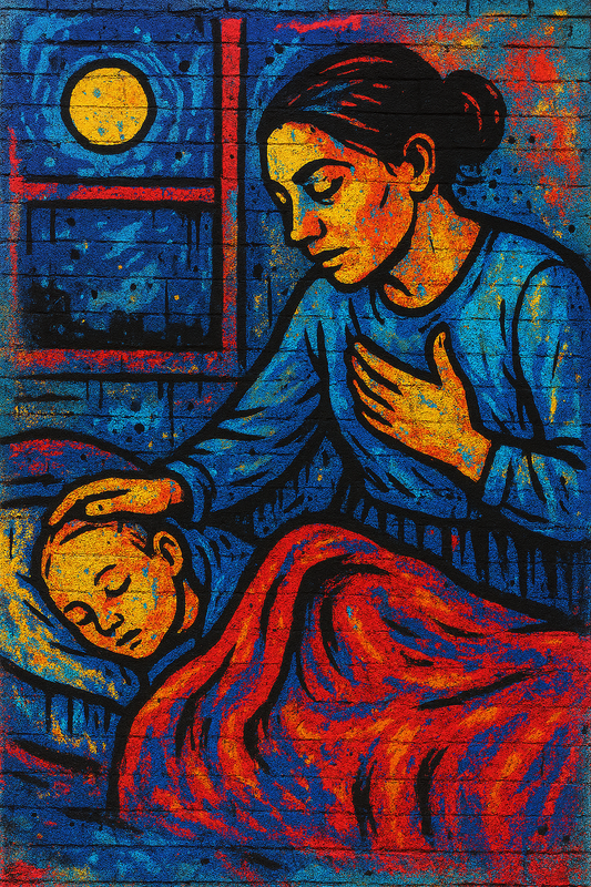 A Mother's Prayer - Street Art