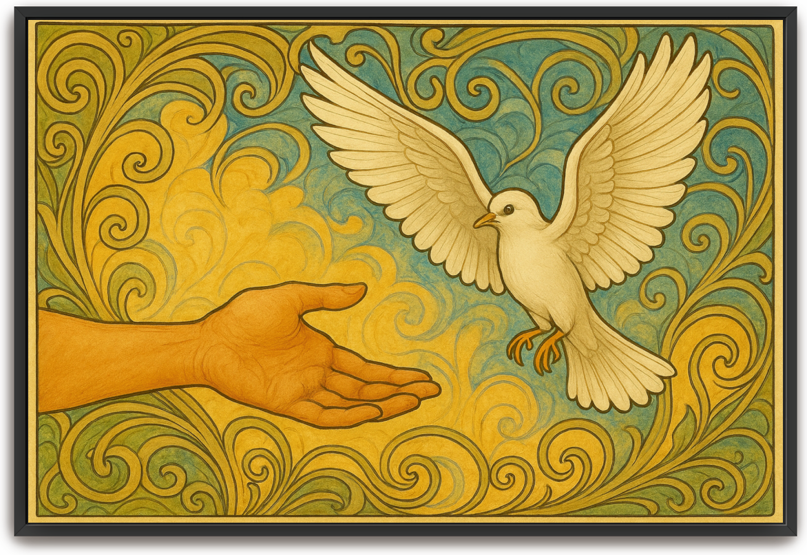 The Return - Art Nouveau - Scriptures Illustrated