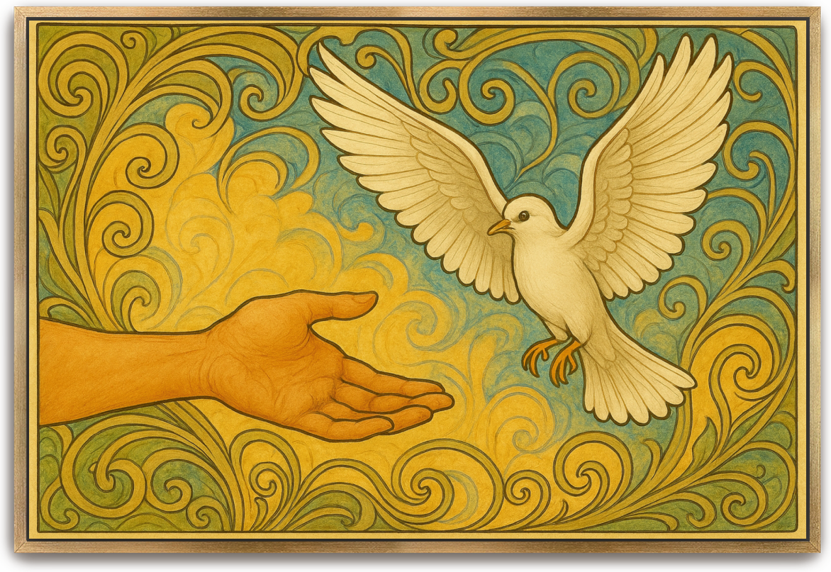 The Return - Art Nouveau - Scriptures Illustrated