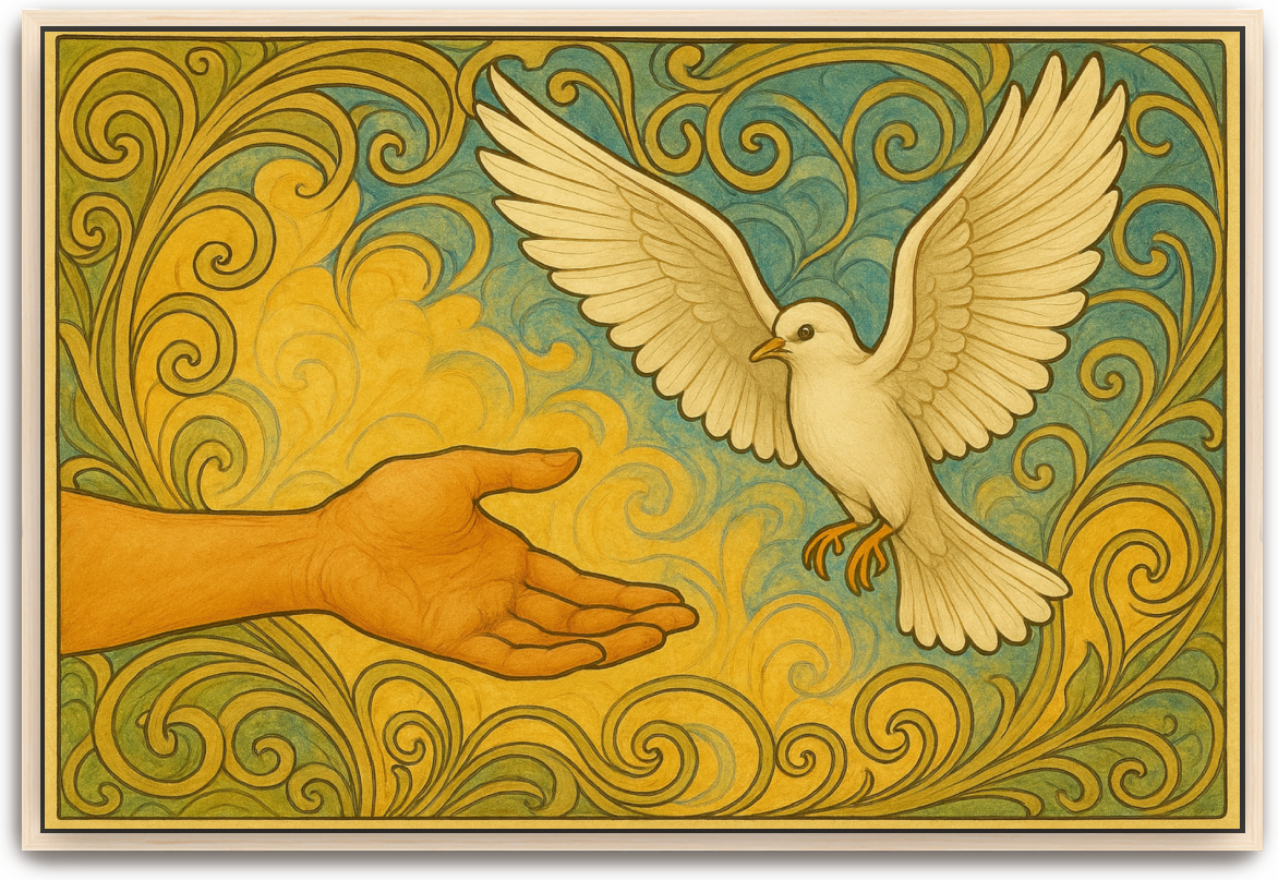 The Return - Art Nouveau - Scriptures Illustrated