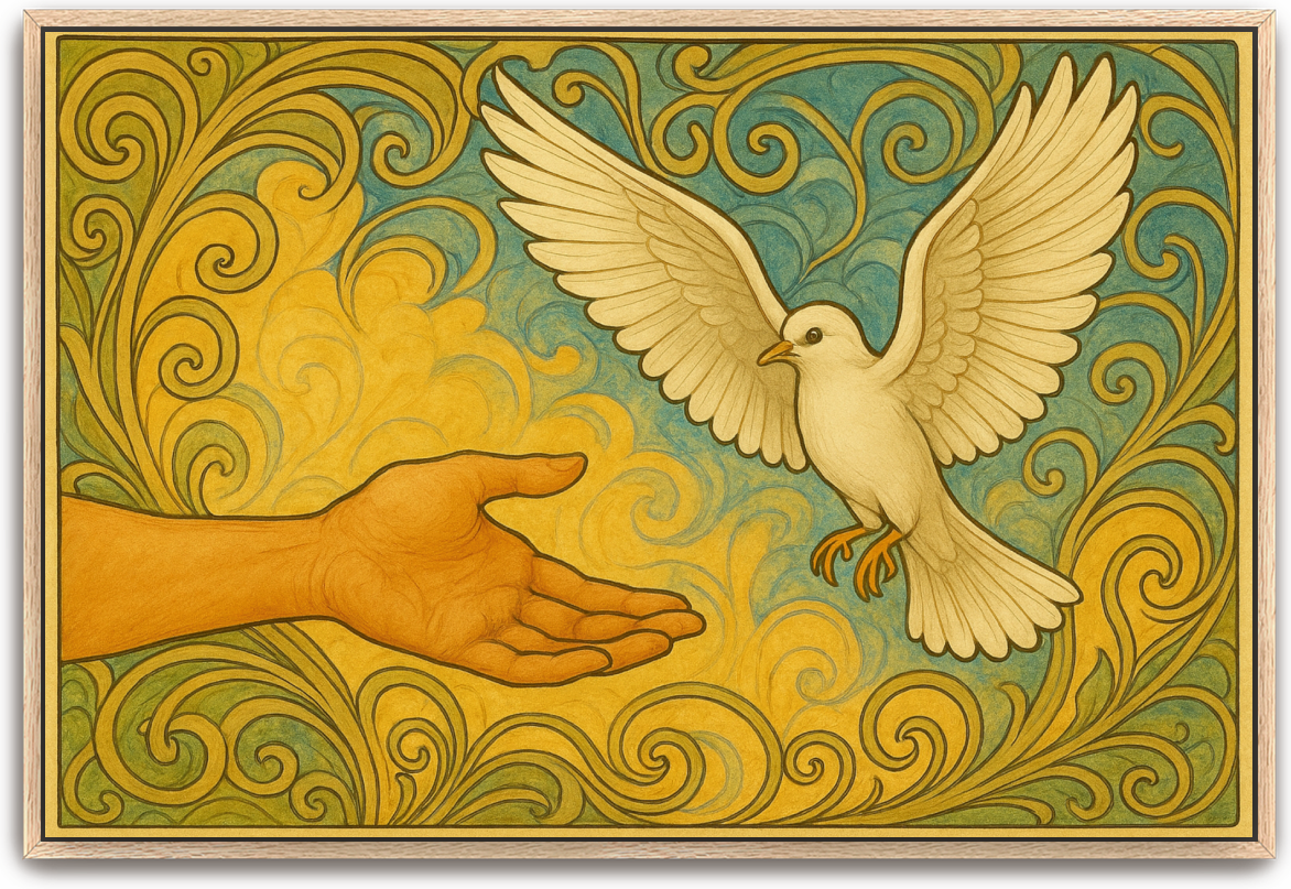 The Return - Art Nouveau - Scriptures Illustrated