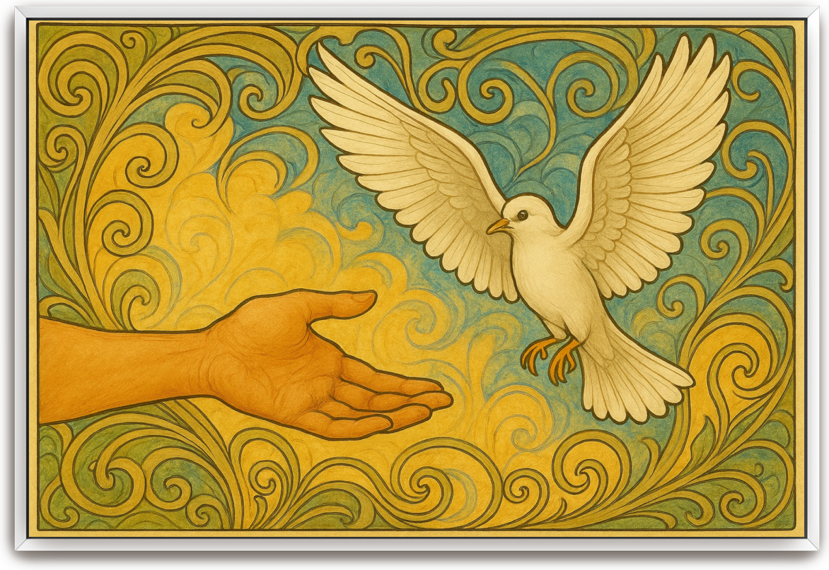 The Return - Art Nouveau - Scriptures Illustrated