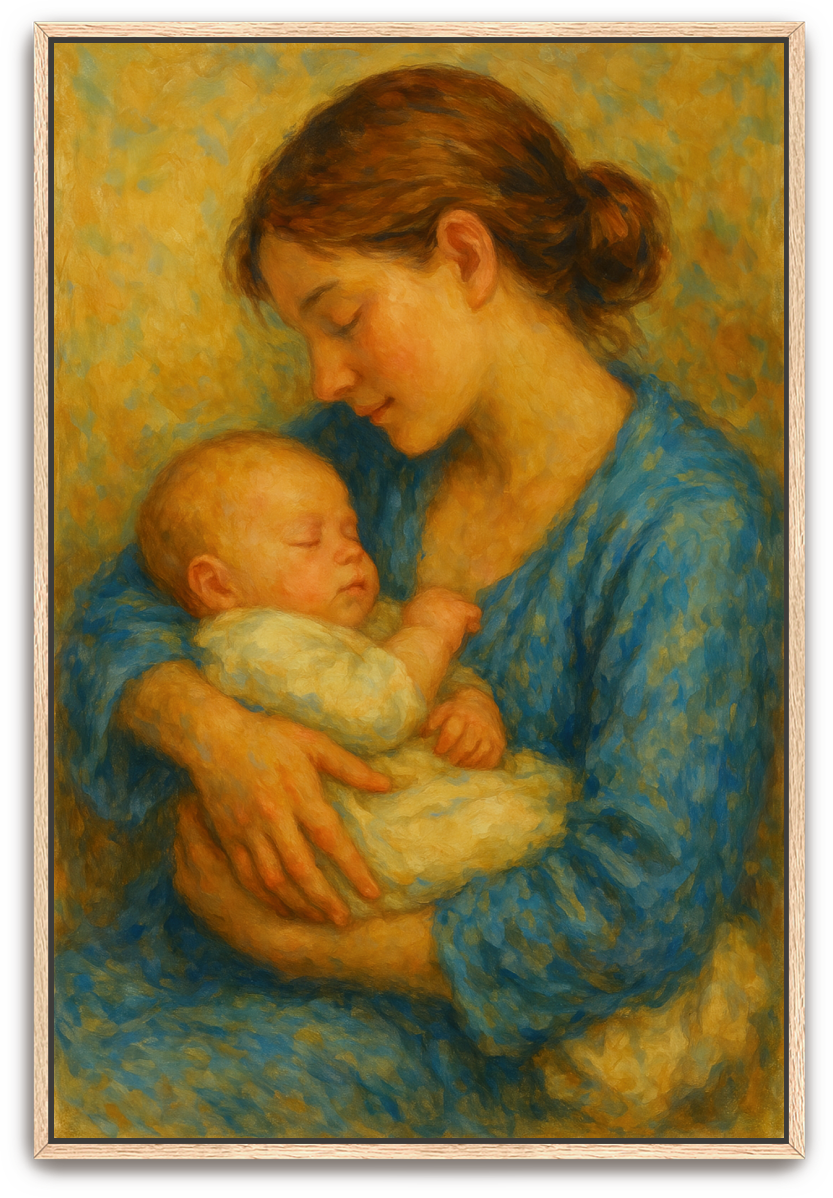 A Mother's Joy - Romanticism