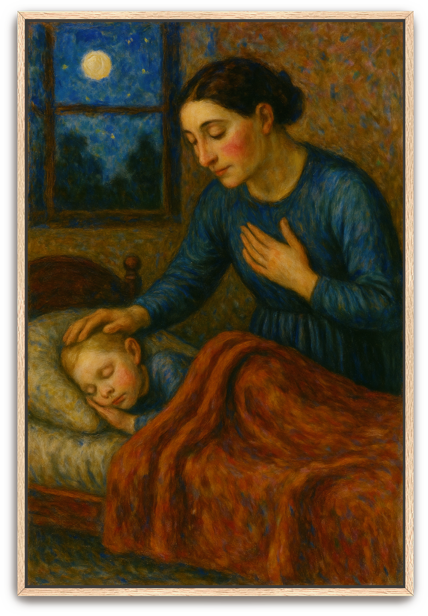 A Mother's Prayer - Impressionism - Scriptures Illustrated