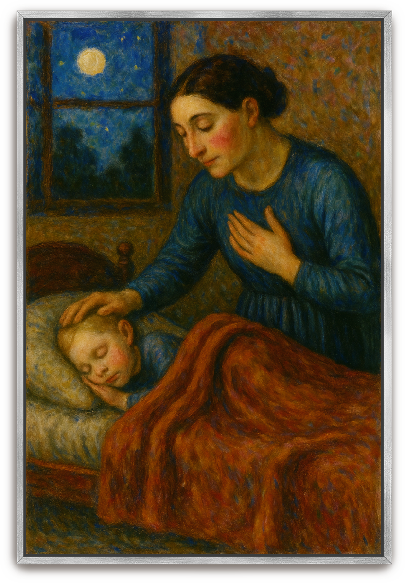 A Mother's Prayer - Impressionism - Scriptures Illustrated