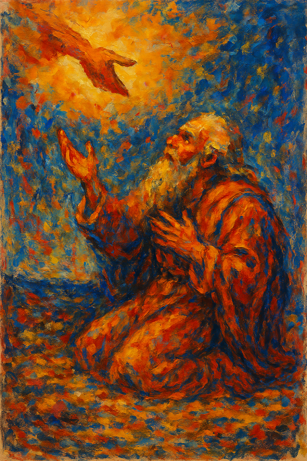 Abraham's Covenant - Abstract Expressionism - Scriptures Illustrated