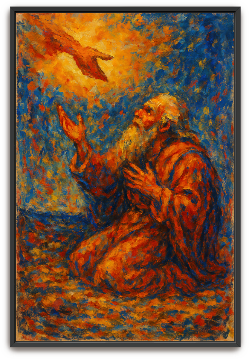 Abraham's Covenant - Abstract Expressionism - Scriptures Illustrated