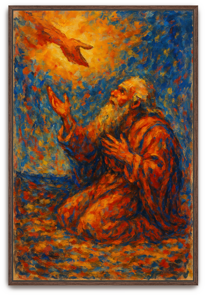 Abraham's Covenant - Abstract Expressionism - Scriptures Illustrated
