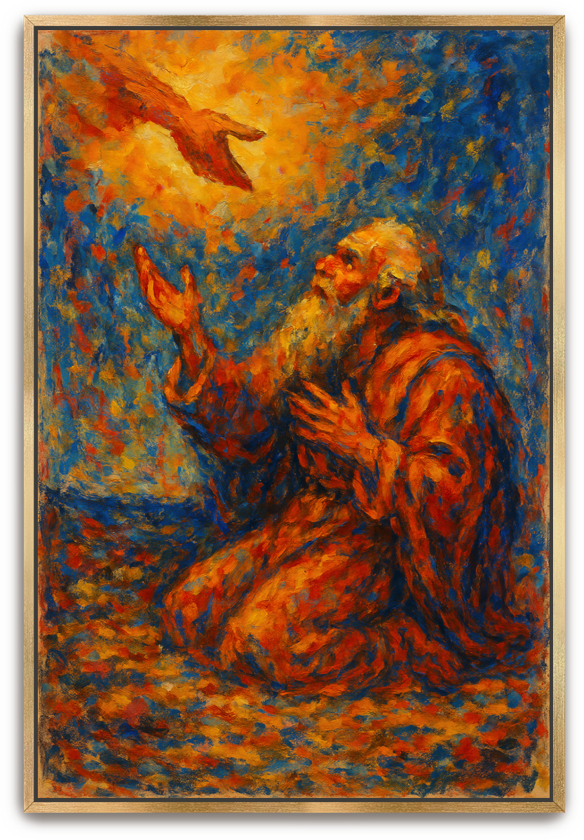 Abraham's Covenant - Abstract Expressionism - Scriptures Illustrated