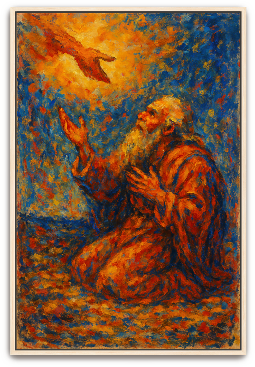 Abraham's Covenant - Abstract Expressionism - Scriptures Illustrated