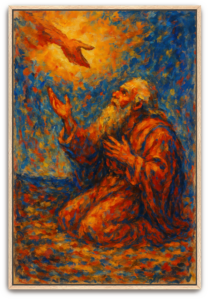 Abraham's Covenant - Abstract Expressionism - Scriptures Illustrated