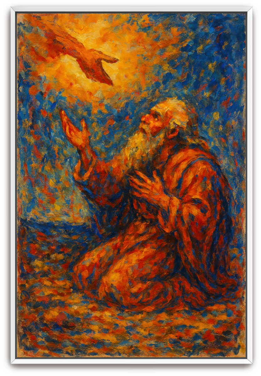 Abraham's Covenant - Abstract Expressionism - Scriptures Illustrated