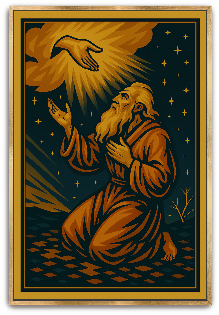 Covenant Frame Abraham's Covenant - Art Deco