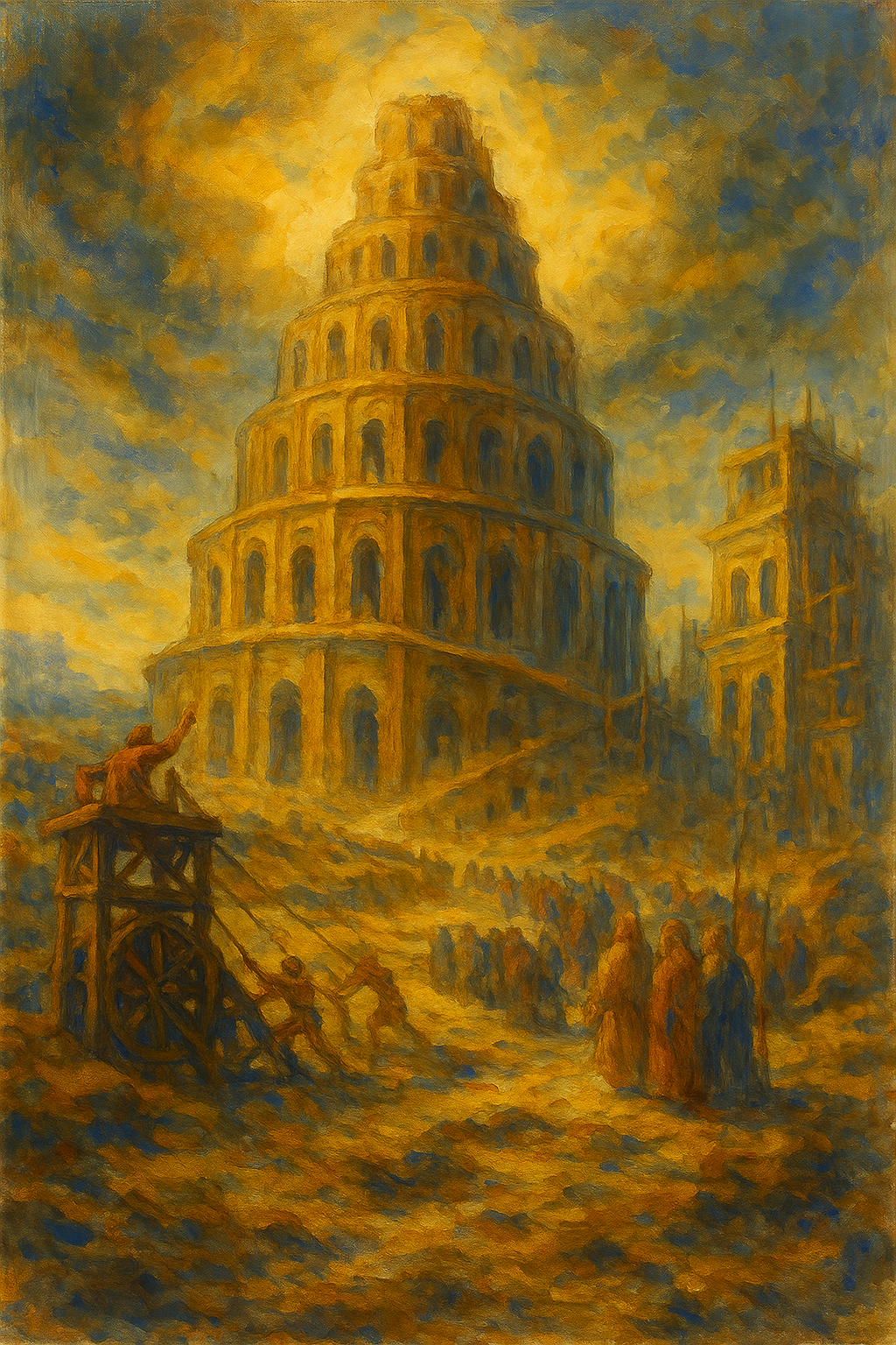 Babel - Impressionism - Scriptures Illustrated