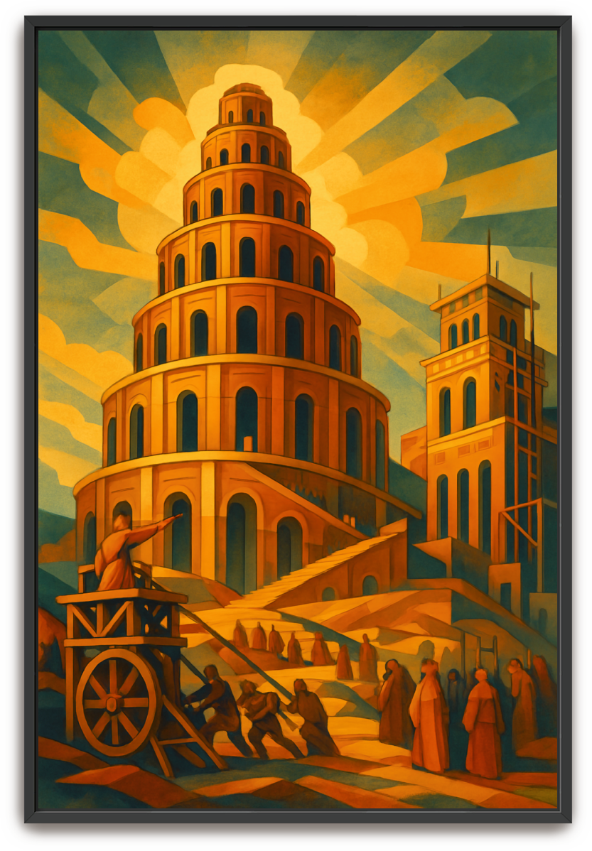 Babel - Art Deco - Scriptures Illustrated