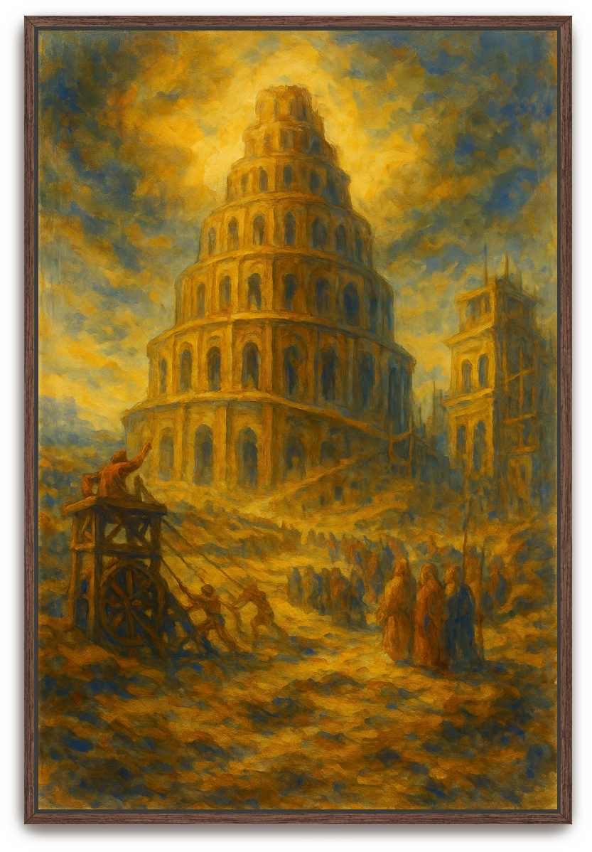 Babel - Impressionism - Scriptures Illustrated