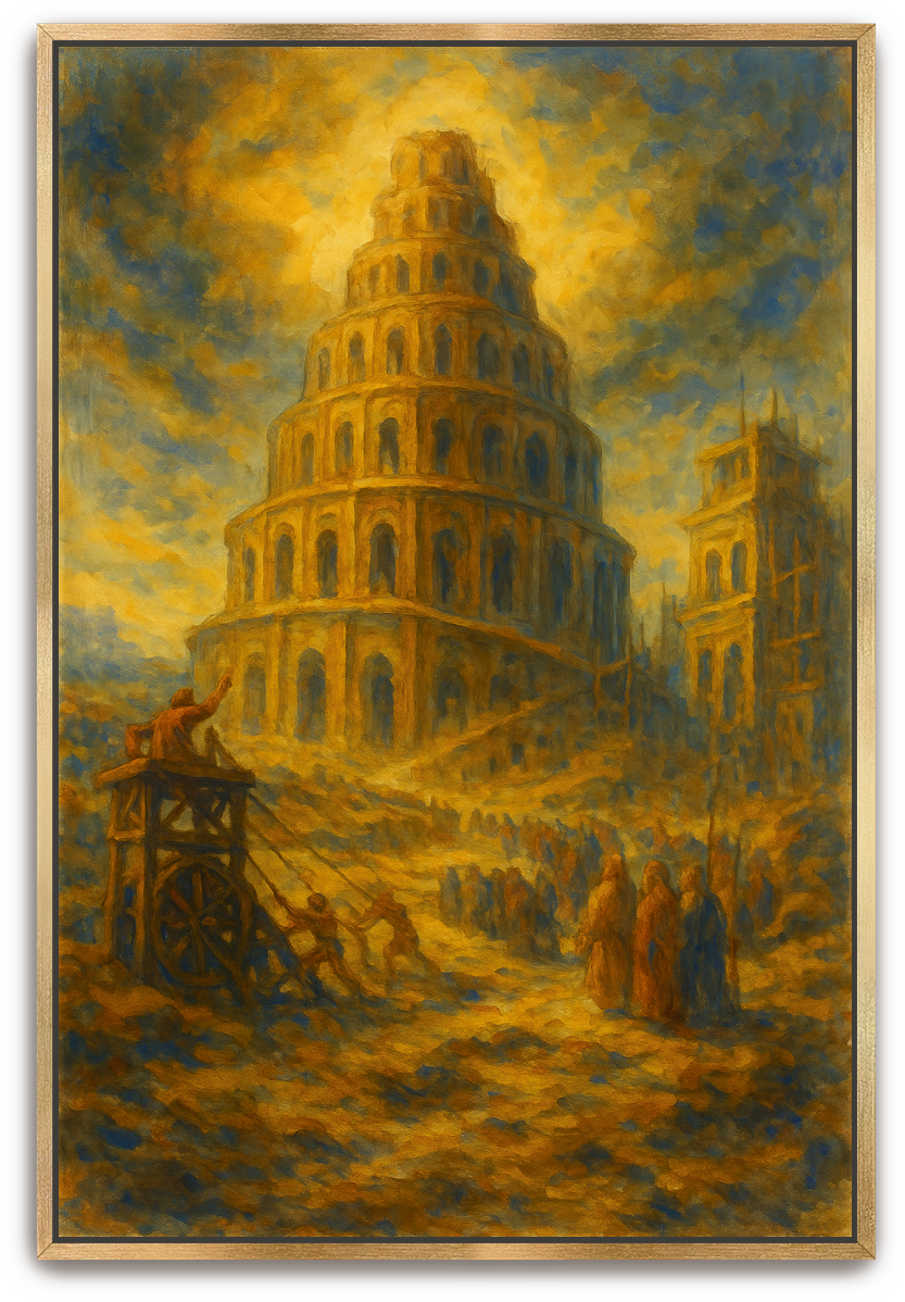 Babel - Impressionism - Scriptures Illustrated