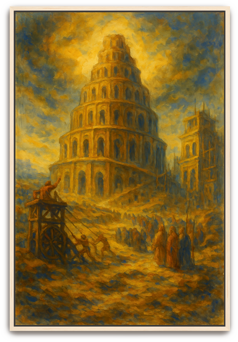 Babel - Impressionism - Scriptures Illustrated