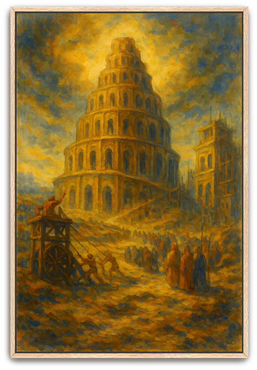 Babel - Impressionism - Scriptures Illustrated