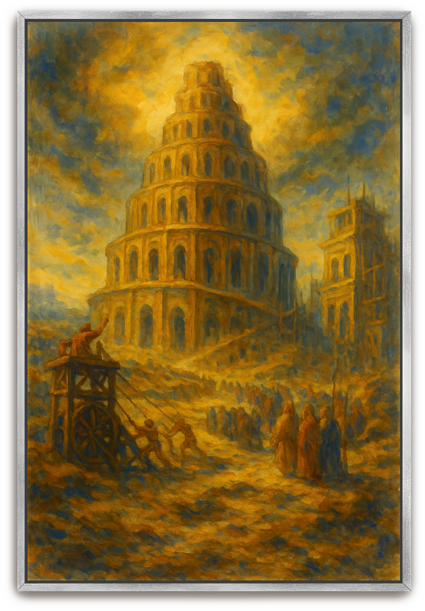 Babel - Impressionism - Scriptures Illustrated