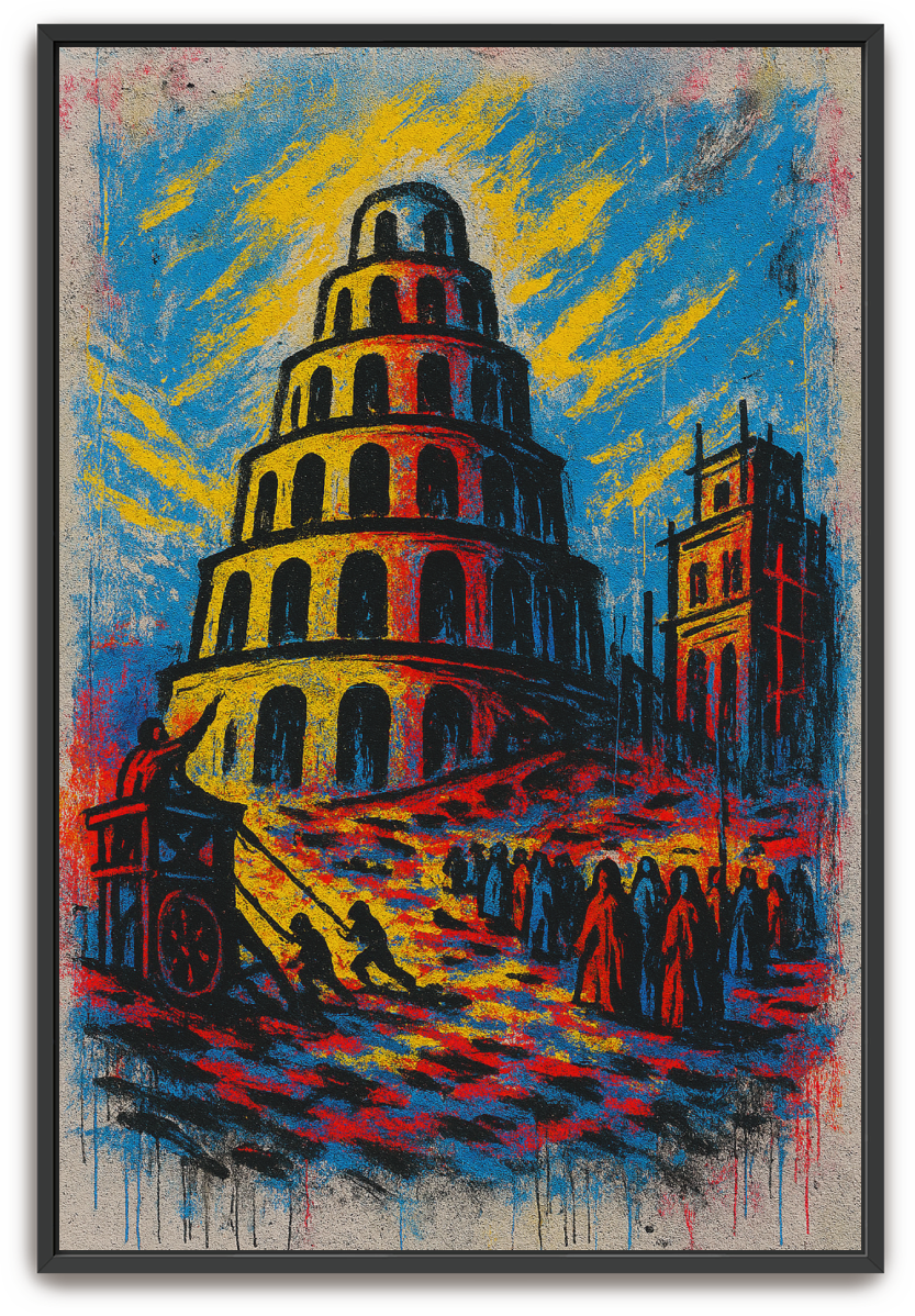 Babel - Street Art - Scriptures Illustrated
