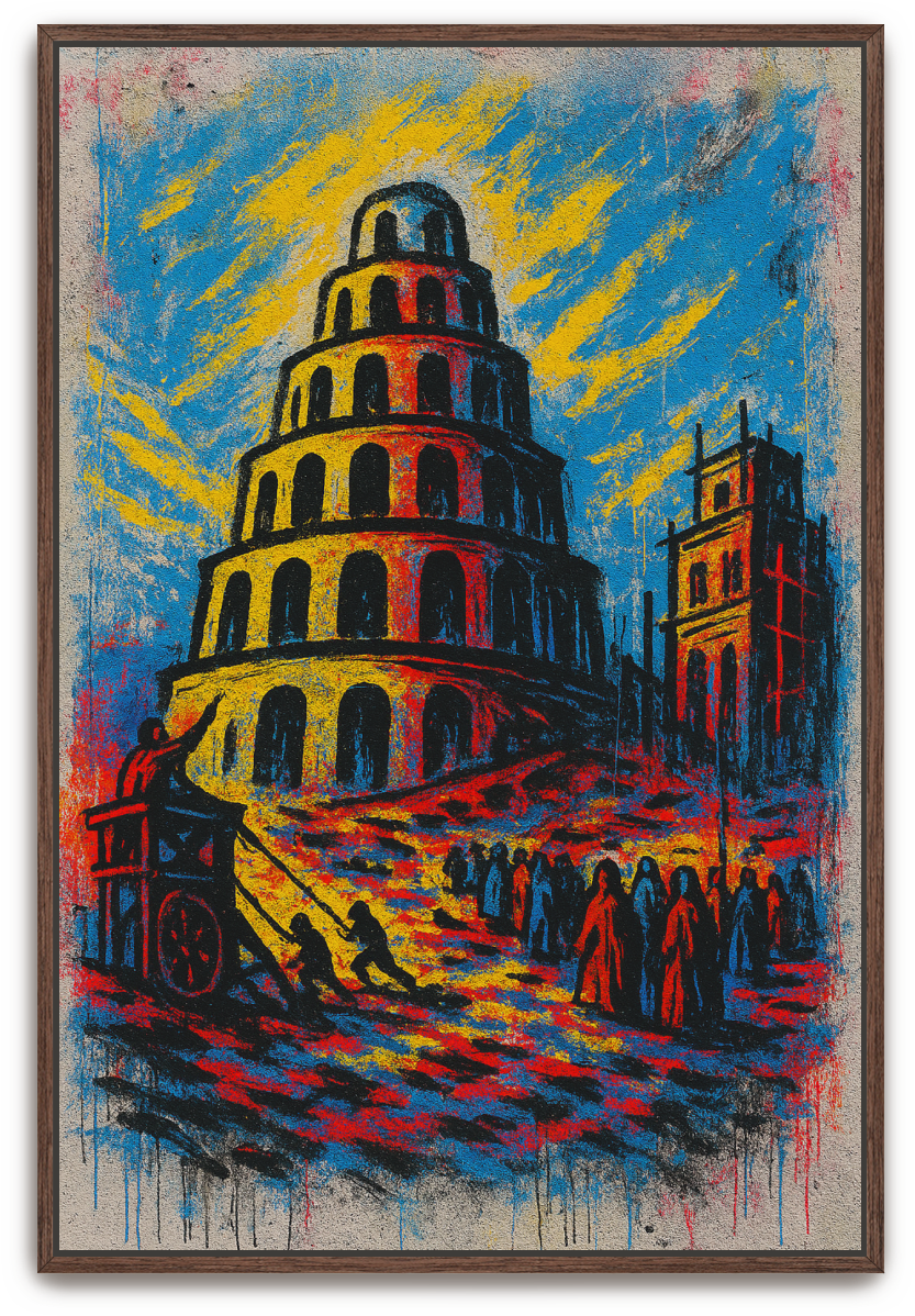 Babel - Street Art - Scriptures Illustrated