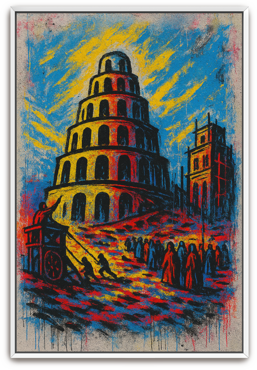 Babel - Street Art - Scriptures Illustrated