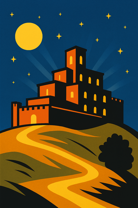City on a Hill - Illustration